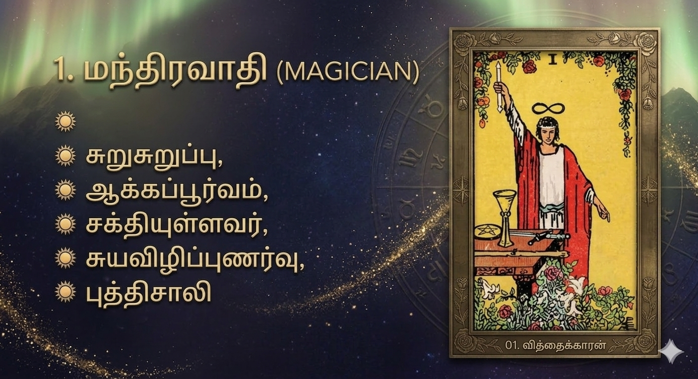 Magician Tarot Meaning Tamil